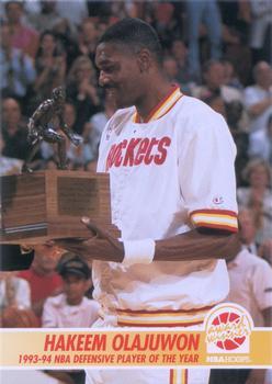 #261 Hakeem Olajuwon - Houston Rockets - 1994-95 Hoops Basketball