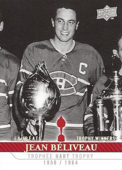 #261 Jean Beliveau - Montreal Canadiens - 2008-09 Upper Deck Montreal Canadiens Centennial Hockey