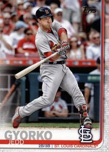 #261 Jedd Gyorko - St. Louis Cardinals - 2019 Topps Baseball