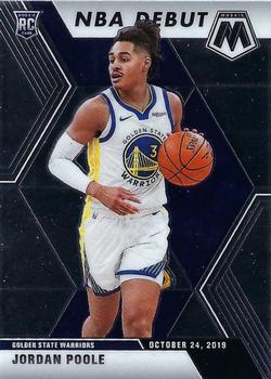 #261 Jordan Poole - Golden State Warriors - 2019-20 Panini Mosaic Basketball