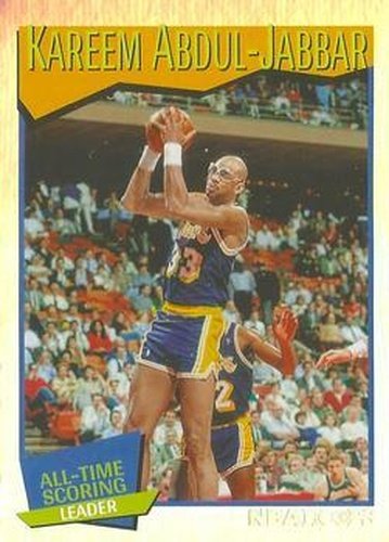 #261 Kareem Abdul-Jabbar - Los Angeles Lakers - 2021-22 Hoops Basketball