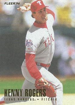 #261 Kenny Rogers - Texas Rangers - 1996 Fleer Baseball