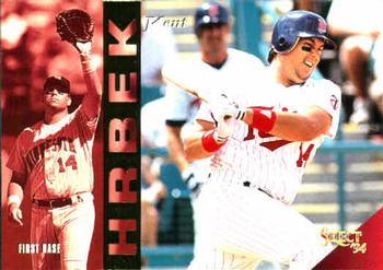 #261 Kent Hrbek - Minnesota Twins - 1994 Select Baseball