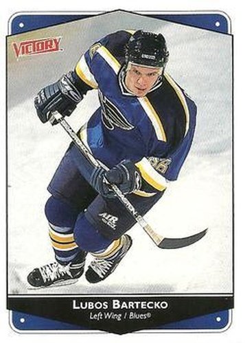 #261 Lubos Bartecko - St. Louis Blues - 1999-00 Upper Deck Victory Hockey