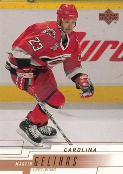 #261 Martin Gelinas - Carolina Hurricanes - 2000-01 Upper Deck Hockey