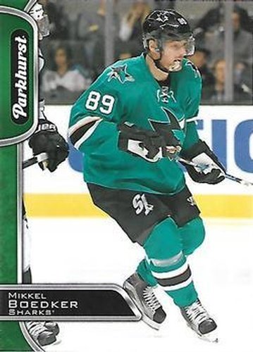 #261 Mikkel Boedker - San Jose Sharks - 2016-17 Parkhurst Hockey