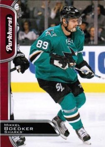 #261 Mikkel Boedker - San Jose Sharks - 2016-17 Parkhurst - Red Hockey