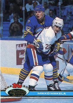#261 Mikko Makela - Buffalo Sabres - 1991-92 Stadium Club Hockey