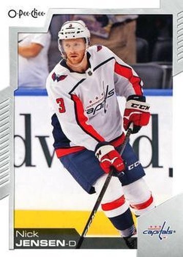 #261 Nick Jensen - Washington Capitals - 2020-21 O-Pee-Chee Hockey
