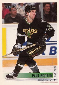 #261 Paul Broten - Dallas Stars - 1994-95 Topps Premier Hockey