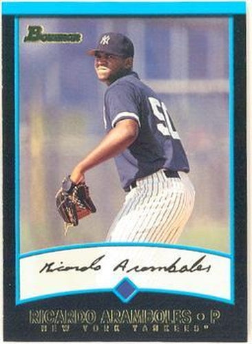 #261 Ricardo Aramboles - New York Yankees - 2001 Bowman Baseball