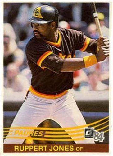 #261 Ruppert Jones - San Diego Padres - 1984 Donruss Baseball