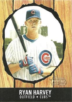 #261 Ryan Harvey - Chicago Cubs - 2003 Bowman Heritage Baseball