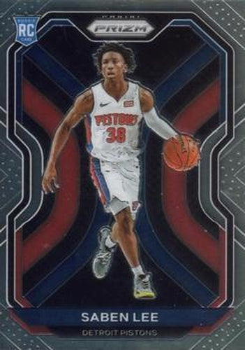 #261 Saben Lee - Detroit Pistons - 2020-21 Panini Prizm Basketball