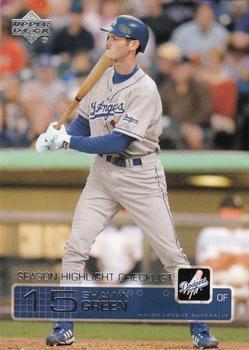 #261 Shawn Green - Los Angeles Dodgers - 2003 Upper Deck Baseball