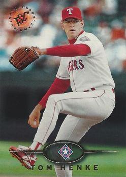 #261 Tom Henke - Texas Rangers - 1995 Stadium Club Baseball