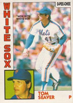 #261 Tom Seaver - Chicago White Sox - 1984 O-Pee-Chee Baseball