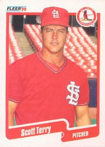 #261 Scott Terry - St. Louis Cardinals - 1990 Fleer USA Baseball
