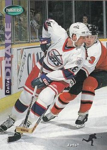 #261 Dallas Drake - Winnipeg Jets - 1994-95 Parkhurst Hockey