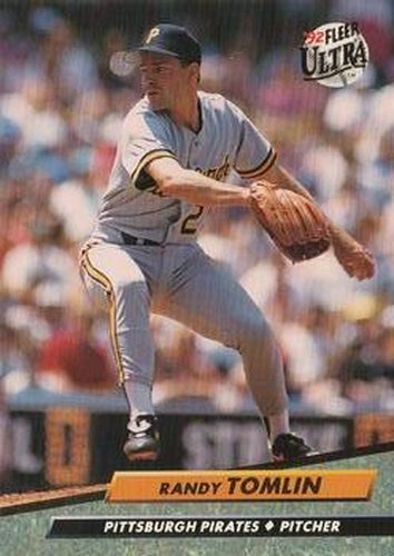 #261 Randy Tomlin - Pittsburgh Pirates - 1992 Ultra Baseball