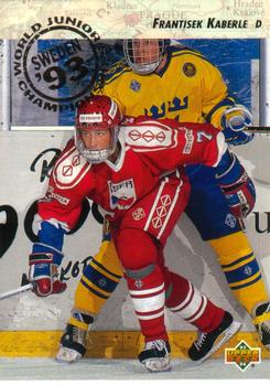 #261 Frantisek Kaberle - Czechoslovakia - 1993-94 Upper Deck Hockey