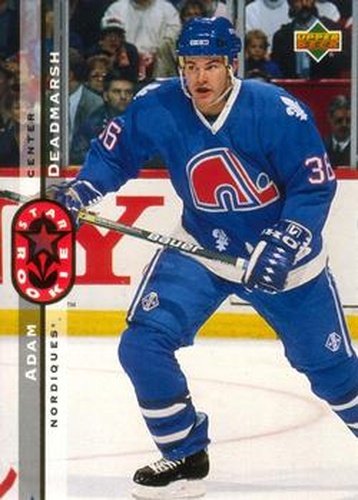#261 Adam Deadmarsh - Quebec Nordiques - 1994-95 Upper Deck Hockey
