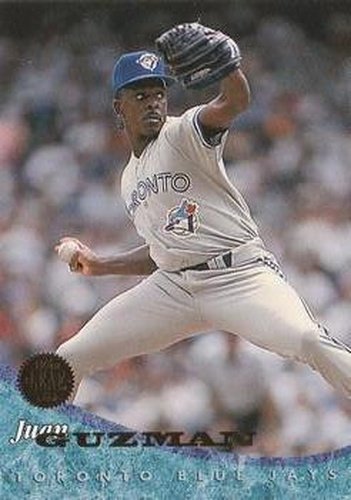#262 Juan Guzman - Toronto Blue Jays - 1994 Leaf Baseball