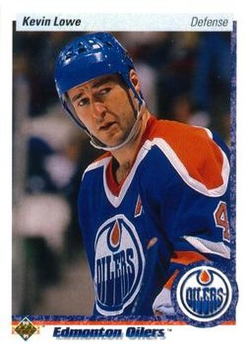 #262 Kevin Lowe - Edmonton Oilers - 1990-91 Upper Deck Hockey