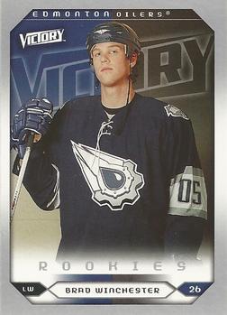 #262 Brad Winchester - Edmonton Oilers - 2005-06 Upper Deck Victory Hockey