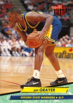 #262 Jeff Grayer - Golden State Warriors - 1992-93 Ultra Basketball
