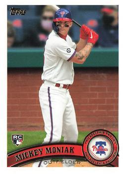 #262 Mickey Moniak - Philadelphia Phillies - 2021 Topps Archives Baseball