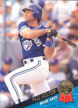 #262 Paul Molitor - Toronto Blue Jays - 1993 Leaf Baseball