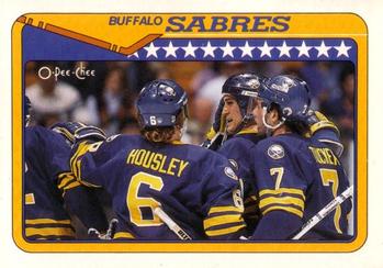 #262 Buffalo Sabres - Buffalo Sabres - 1990-91 O-Pee-Chee Hockey