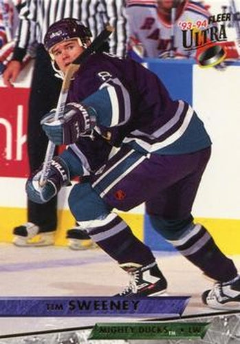 #262 Tim Sweeney - Anaheim Mighty Ducks - 1993-94 Ultra Hockey