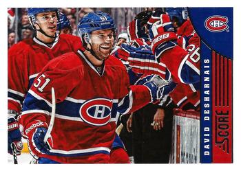 #262 David Desharnais - Montreal Canadiens - 2013-14 Score Hockey