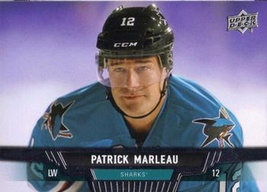 #262 Patrick Marleau - San Jose Sharks - 2013-14 Upper Deck Hockey