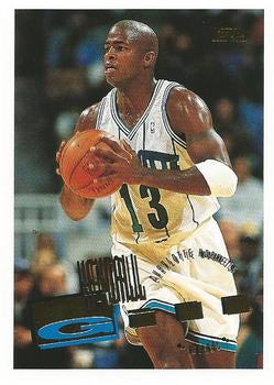 #262 Kendall Gill - Charlotte Hornets - 1995-96 Topps Basketball