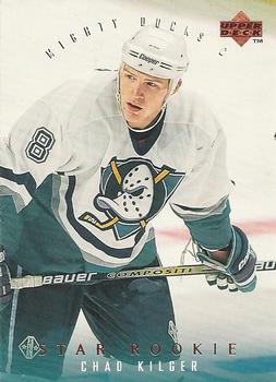 #262 Chad Kilger - Anaheim Mighty Ducks - 1995-96 Upper Deck Hockey