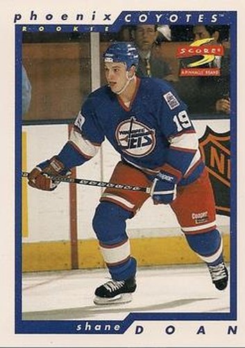 #262 Shane Doan - Phoenix Coyotes - 1996-97 Score Hockey