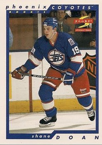 #262 Shane Doan - Phoenix Coyotes - 1996-97 Score Hockey