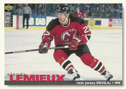 #262 Claude Lemieux - New Jersey Devils - 1995-96 Collector's Choice Hockey
