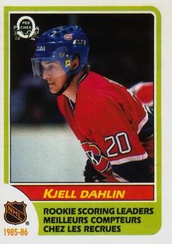 #262 Kjell Dahlin - Montreal Canadiens - 1986-87 O-Pee-Chee Hockey