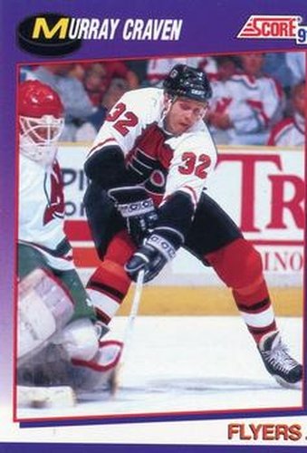 #262 Murray Craven - Philadelphia Flyers - 1991-92 Score American Hockey