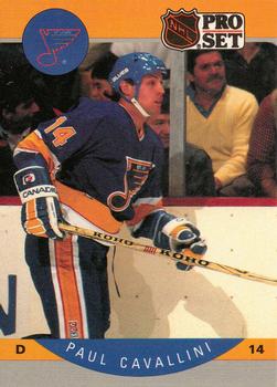 #262 Paul Cavallini - St. Louis Blues - 1990-91 Pro Set Hockey