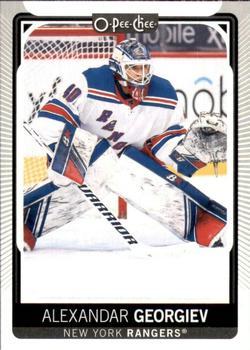 #262 Alexandar Georgiev - New York Rangers - 2021-22 O-Pee-Chee Hockey