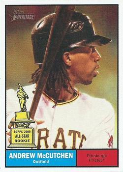 #262 Andrew McCutchen - Pittsburgh Pirates - 2010 Topps Heritage Baseball