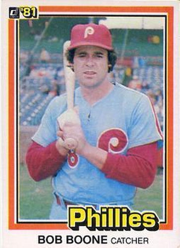 #262 Bob Boone - Philadelphia Phillies - 1981 Donruss Baseball
