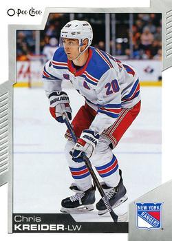 #262 Chris Kreider - New York Rangers - 2020-21 O-Pee-Chee Hockey