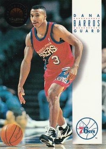 #262 Dana Barros - Philadelphia 76ers - 1993-94 SkyBox Premium Basketball