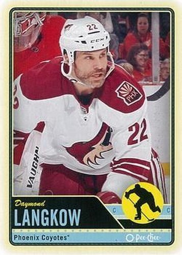 #262 Daymond Langkow - Phoenix Coyotes - 2012-13 O-Pee-Chee Hockey